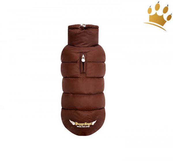 Puppyangel Hundemantel Love Faux Braun