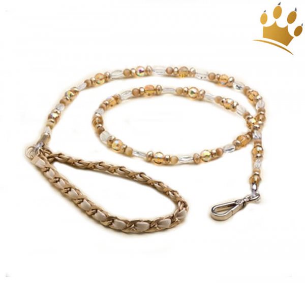 Designer-Hundeschmuckleine 5th Avenue Black