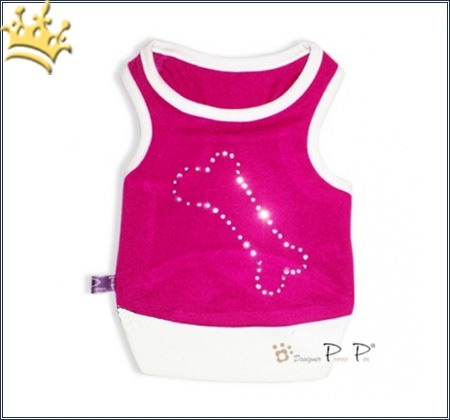 Hundeshirt Bone Pink