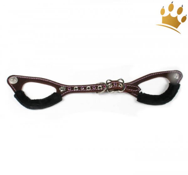 Pet Flys Hundegeschirr Cross Braun