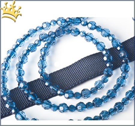 Designer-Hundeschmuckleine Montana Blue