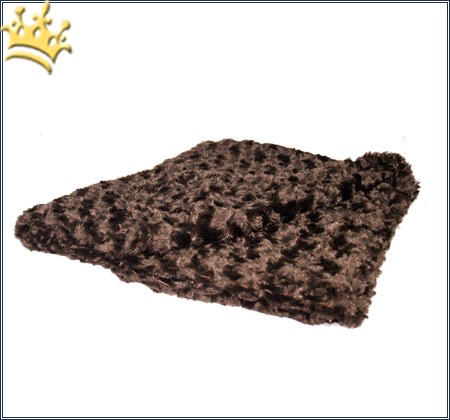 Hunde Cuddle Plaid Curly Schoko