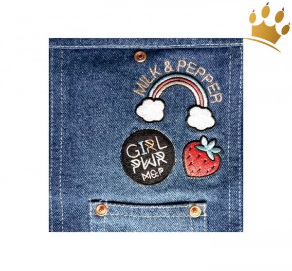 Milk & Pepper Hundejacke Strawberry