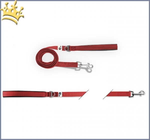 Curli® Basic Hundeleine Nylon Rot