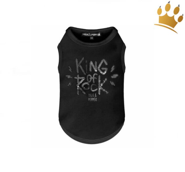 Milk & Pepper Hunde-T-Shirt Darren Black
