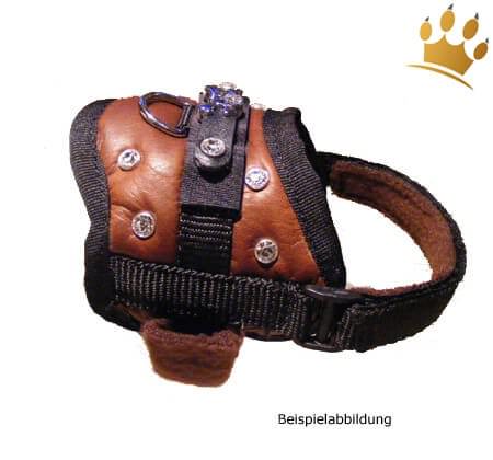 MyDog Hundegeschirr Braun Luxury