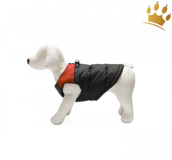 Hundeweste Urban Black/Rot