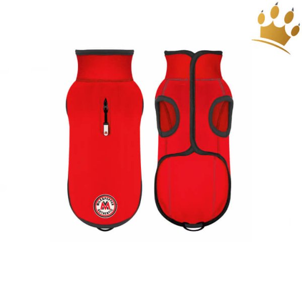 Mik & Pepper Trekker Fleecejacke Rot