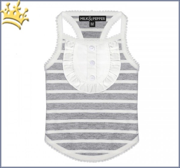 Milk & Pepper Hunde-Tanktop Deauville