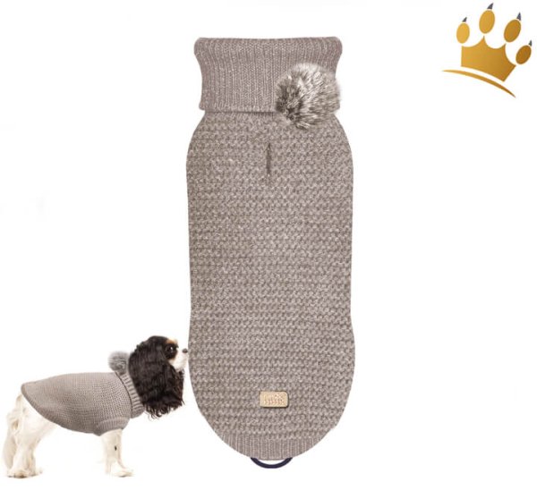 Milk & Pepper Camille Hundepullover Taupe