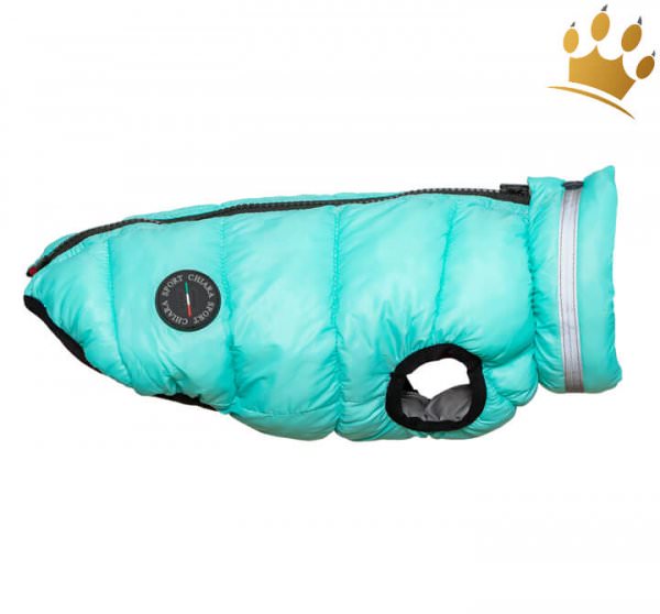 Hundewendemantel Osaka Mint / Grau