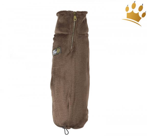 Hundeweste Snowflake Fleece Caramel