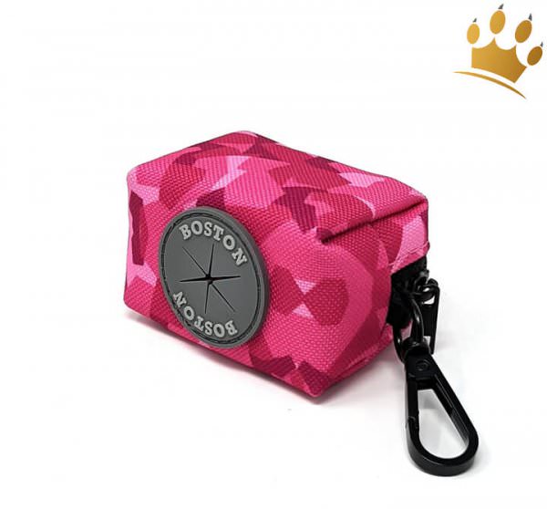 Kotbeutelspender London Pink Camouflage
