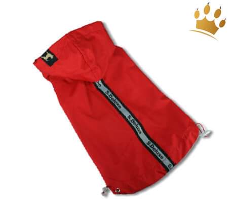 Hunderegenjacke Famous Rot