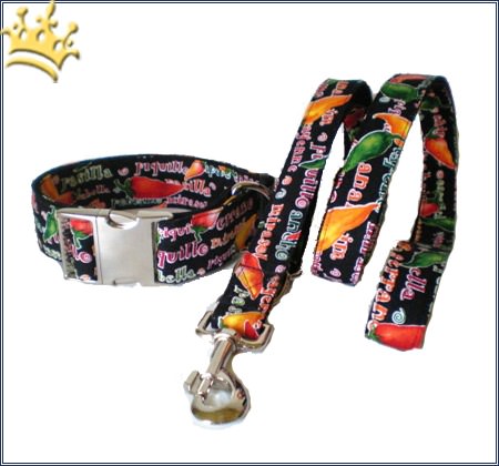 Hundehalsband Hot Chilli
