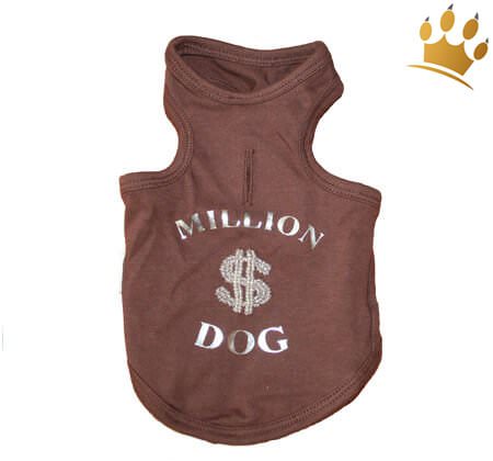 Hunde-Shirt Million$ Dog