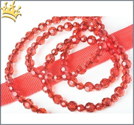 Designer-Hundeschmuckleine Ruby
