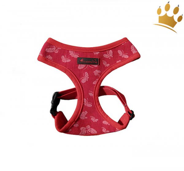 Softbrustgeschirr Butterfly Red