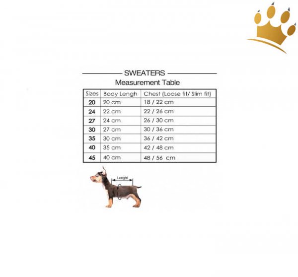 Milk & Pepper Hundepullover Crazy