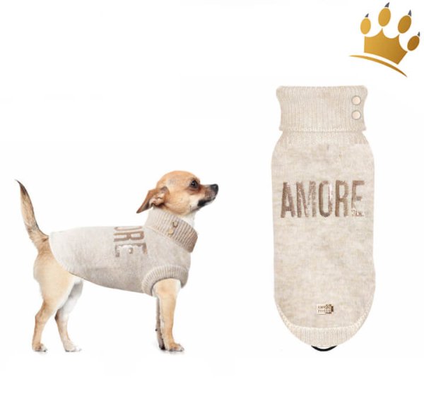 Milk and Pepper Sofia Hundepullover Creme