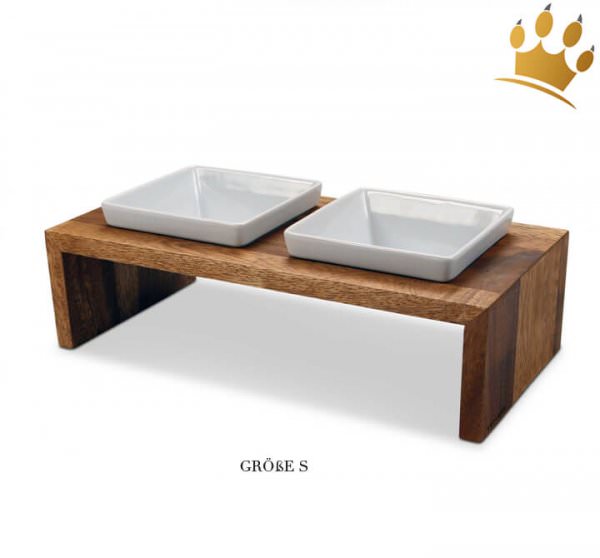 Premium Doppelnapf Meshidai True Teak