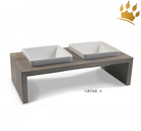 Premium Doppelnapf Meshidai True Grau