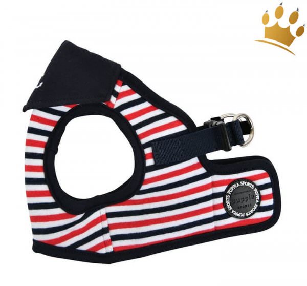 Puppia Step In Hundegeschirr Seaman Blau