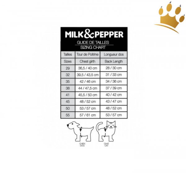 Hundemantel zum wenden Nordik - Fuchsia / Perle