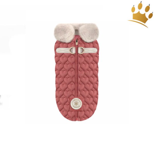 Milk & Pepper Irene Hundemantel Rosa