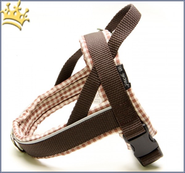 Jack-B Hundegeschirr Vichy Beige