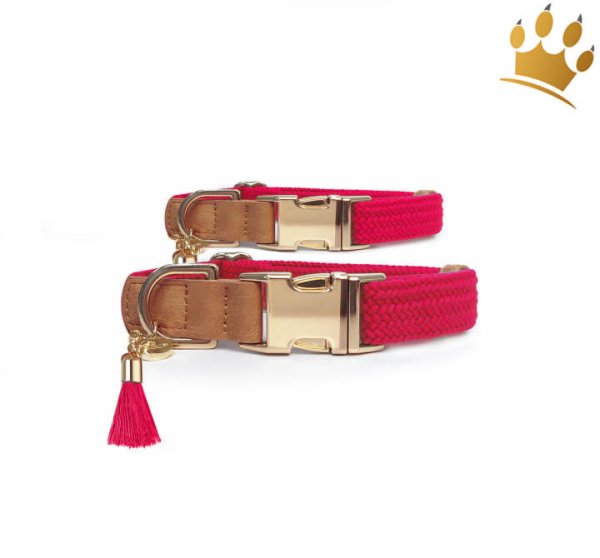 Milk & Pepper Hundehalsband KAYA Pink