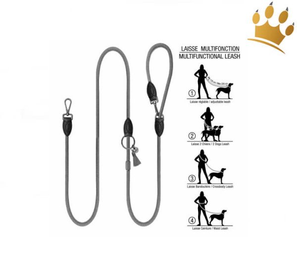 Milk & Pepper Multifunktionale Tauleine Edward Grau