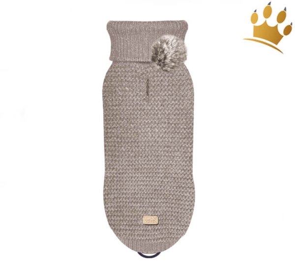 Milk & Pepper Camille Hundepullover Taupe