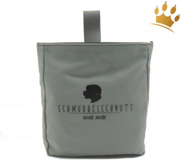 Schmuddelschnute Leckerlibüdel Grau