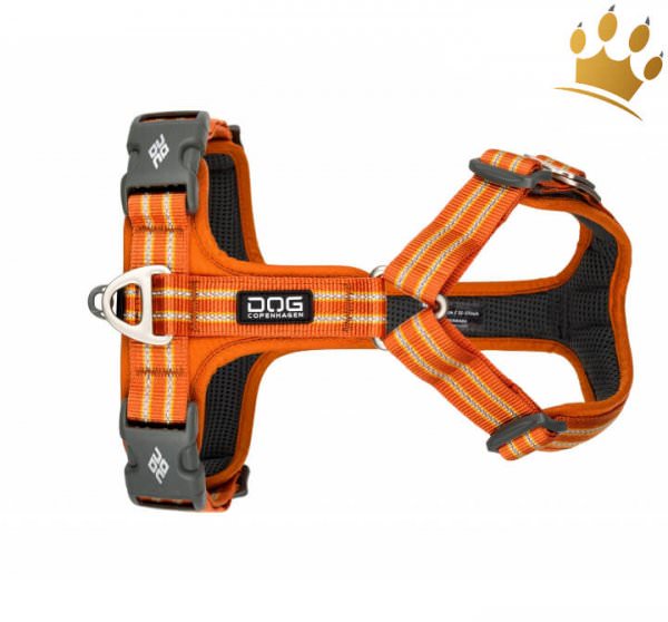 Dog Copenhagen Hundegeschirr V2 Walk Air Orange Sun