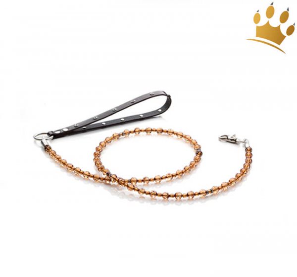Designer-Hundeschmuckleine Topaz Boutique