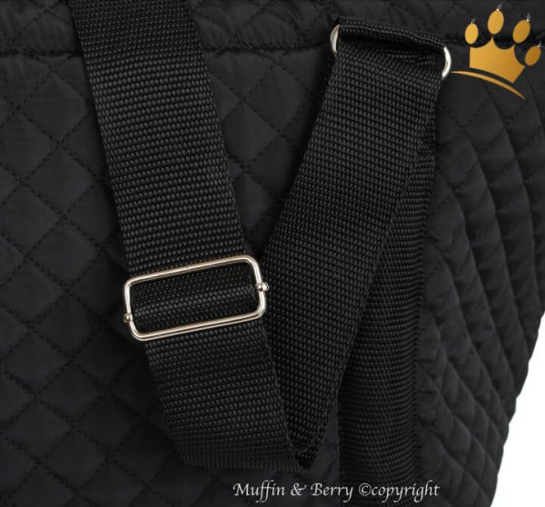 Muffin & Berry Hundetasche Rocco Schwarz