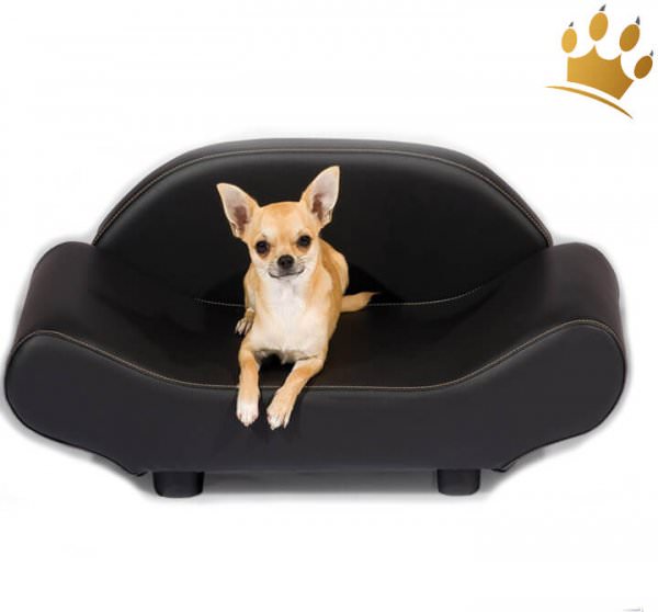 Hundebett Home Lounge Black