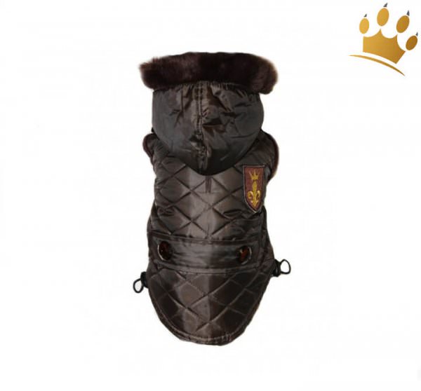 Hundemantel Furry Deluxe Braun