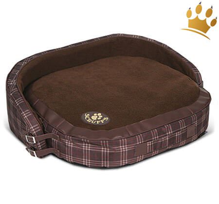 Hundebett Exbury Schoko 2 in 1