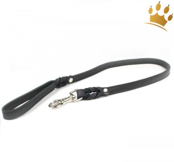 Hundeleine Silver Black 100cm