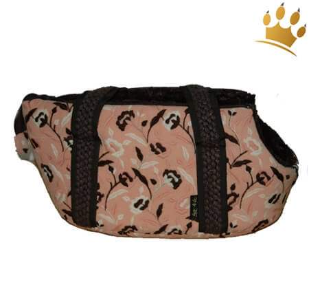 Designerhundetasche Fleur Apriko
