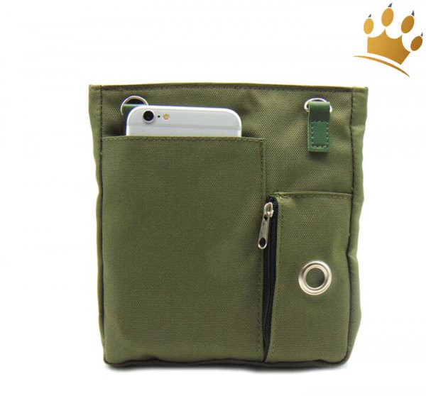 Schmuddelschnute Leckerlibüdel Khaki