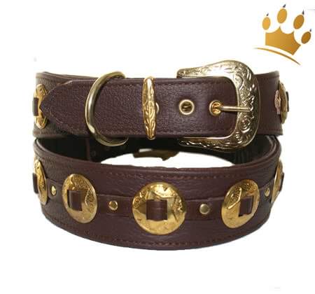 Halsband Concha Brown