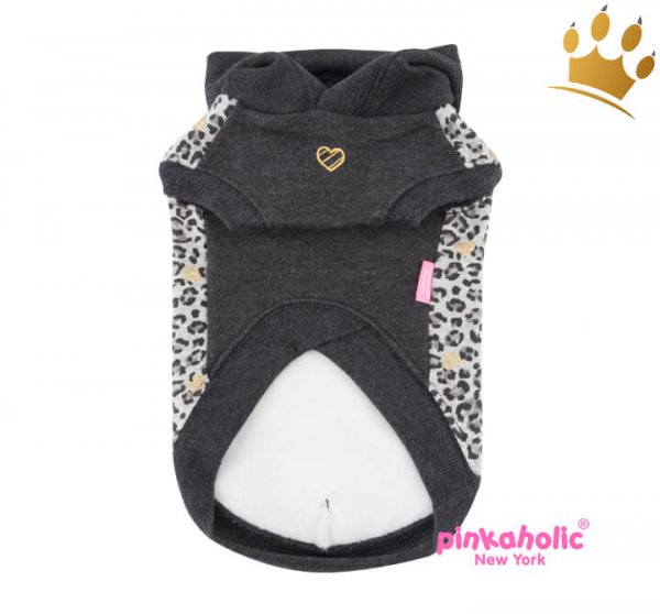 Pinkaholic Hundpullover Leo Pug II Schwarz