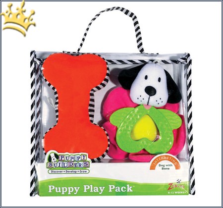 Spielzeugtasche Puppy Flower