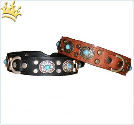 Hundehalsband Fifth Avenue Cognac