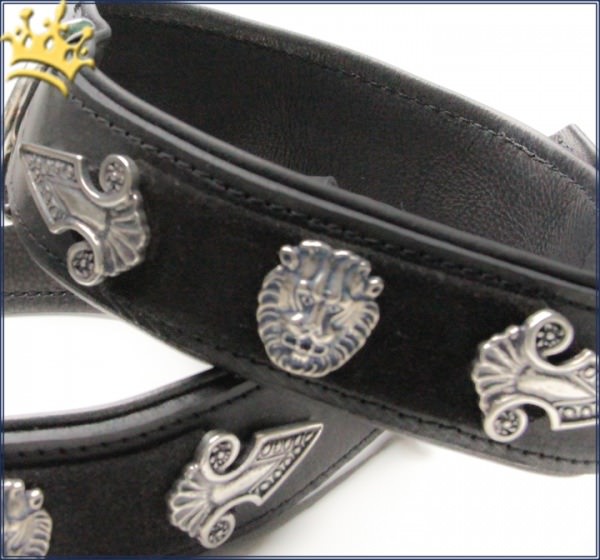 Hundehalsband Lion Selvaggio Black
