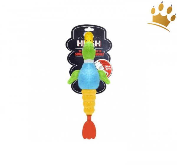 Hundespielzeug Hush Plush Ente