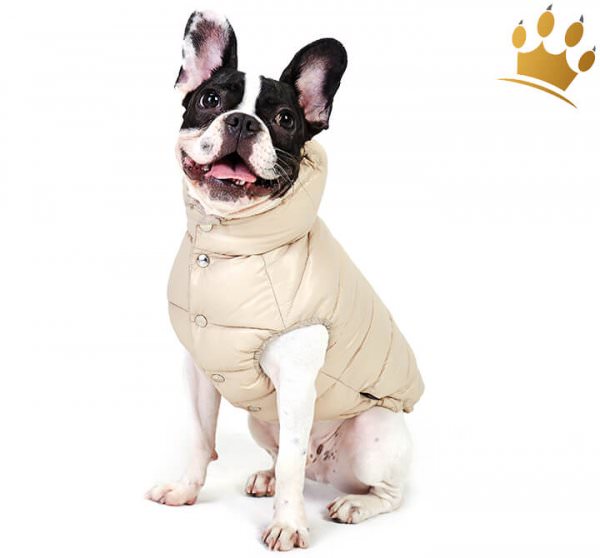 Puppyangel Hundemantel Love Faux Beige